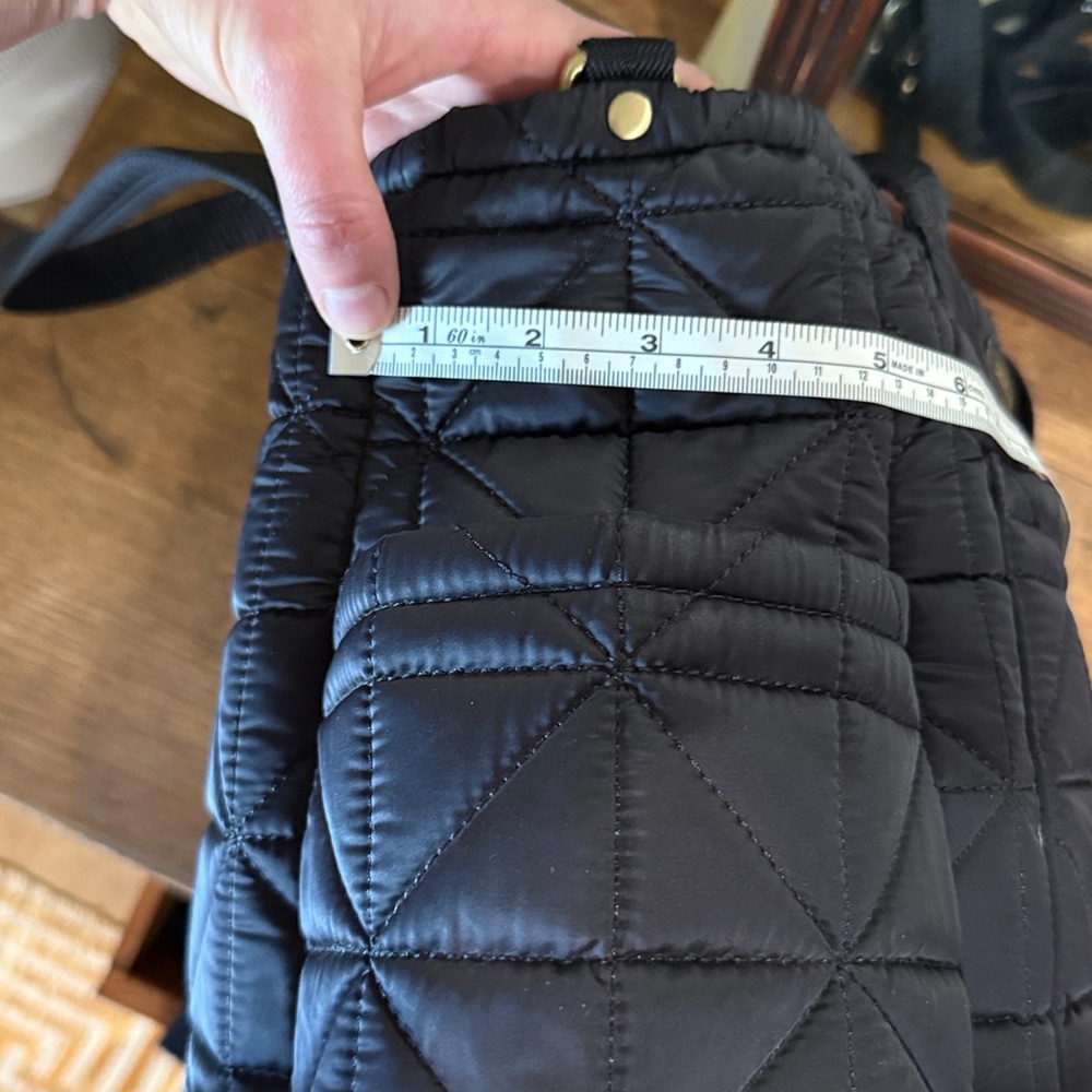EUC TWELVElittle Black Quilted Bag - Picture 10 of 11